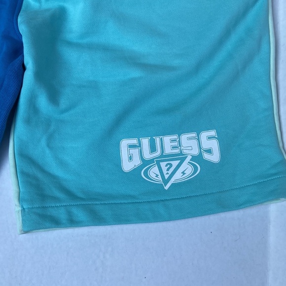 New GUESS X J BALVIN COLOR-BLOCKED SHORTS SZ 2XL - Picture 4 of 10